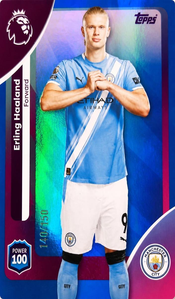 2025 Erling Haaland [Blue Rainbow] #195