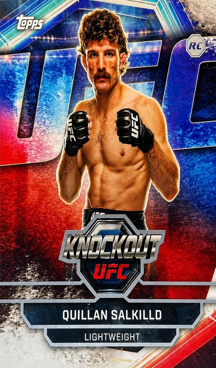 2026 Topps UFC Knockout Quillan Salkilld #53 card