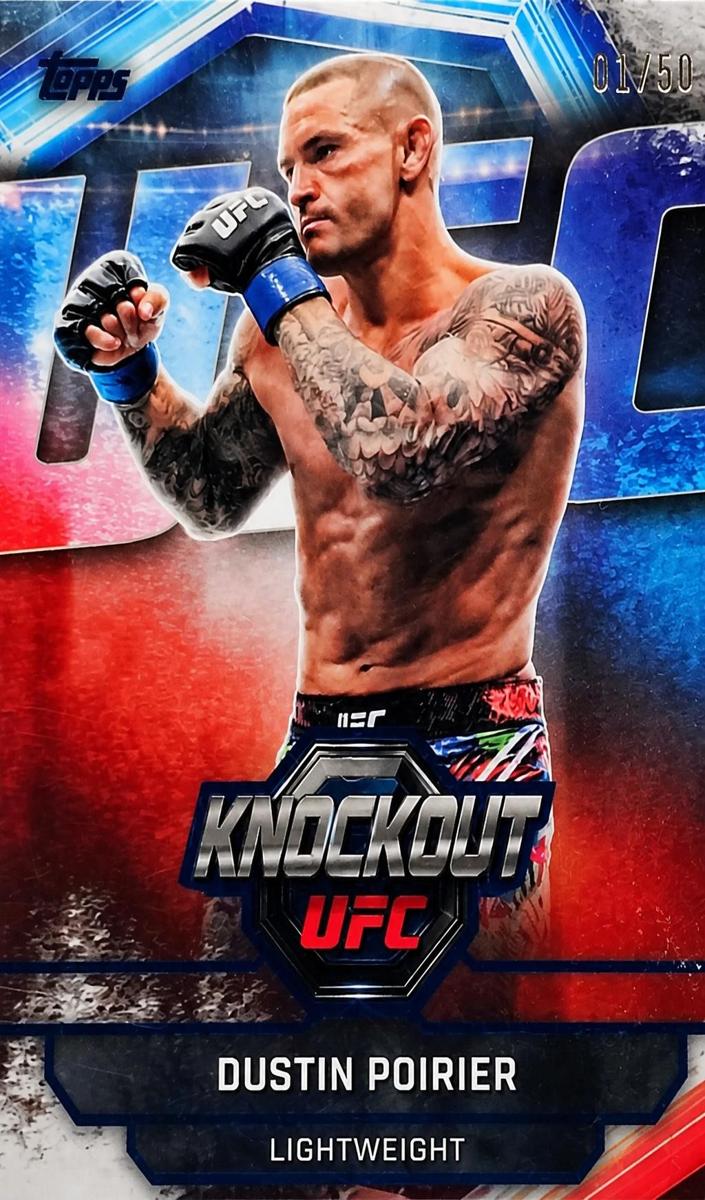 2026 Dustin Poirier [Blue] #28
