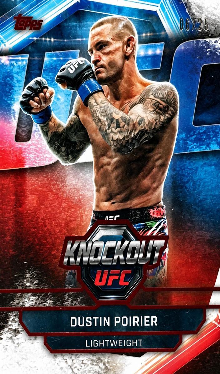 2026 Dustin Poirier [Red] #28