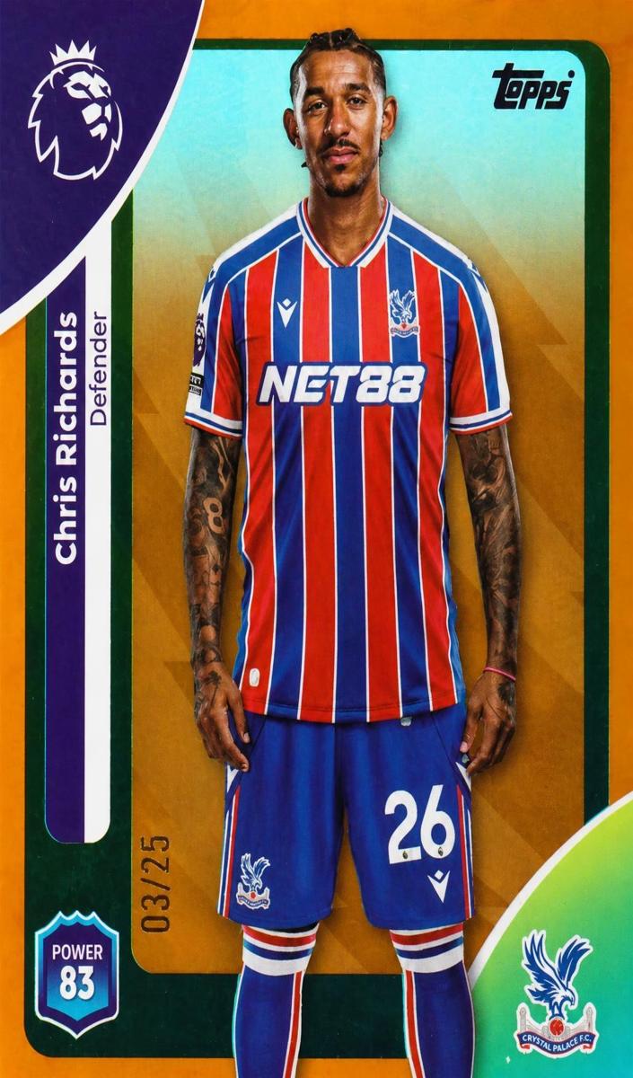 2025 Chris Richards [Orange Rainbow] #115