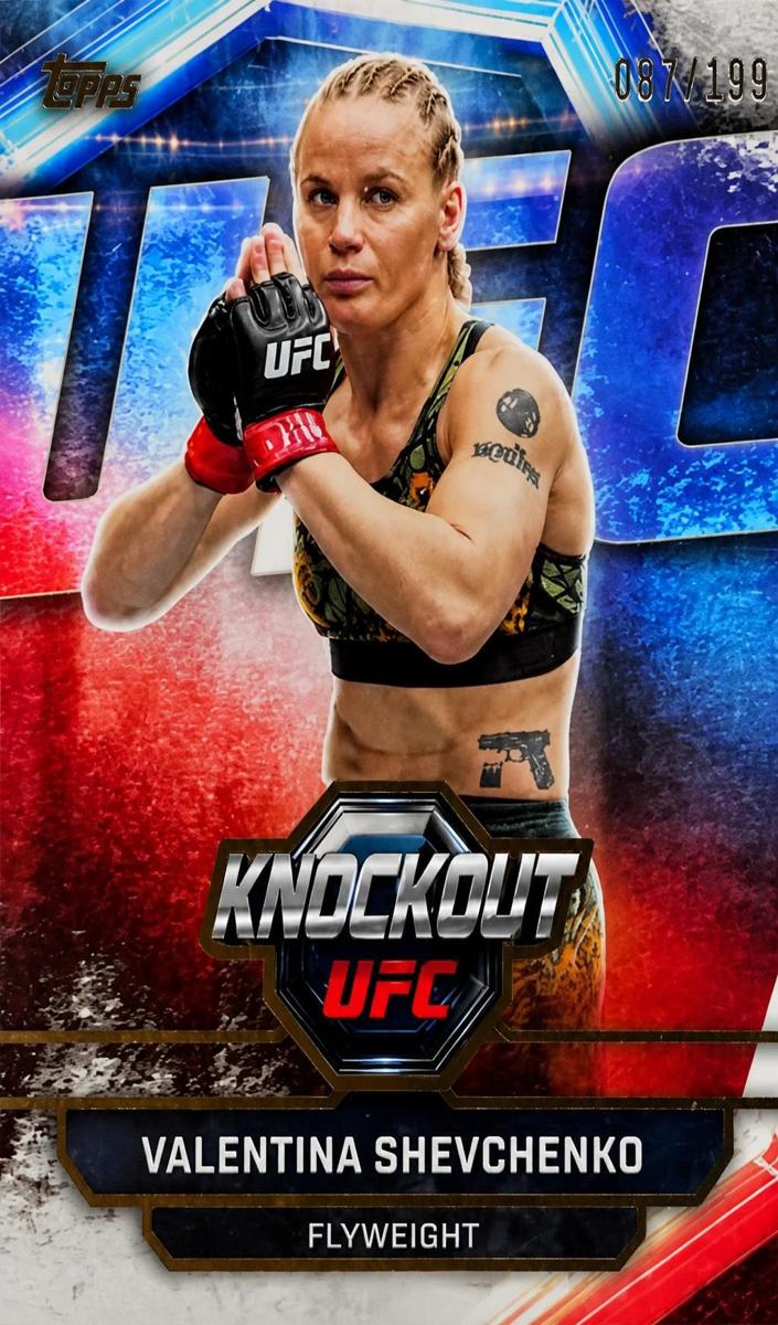 2026 Valentina Shevchenko [Gold] #4