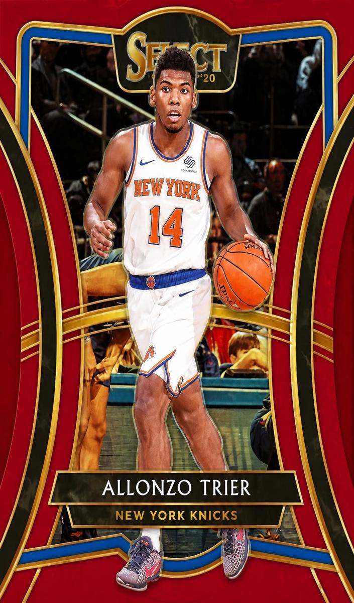 2019 Panini Select Allonzo Trier #122 card