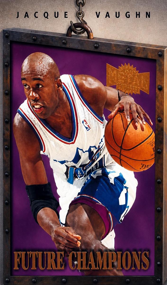 1997 Metal Universe Championship Jacque Vaughn #12 card