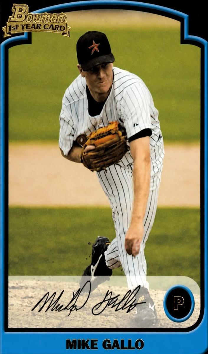 2003 Bowman Mike Gallo #216 card