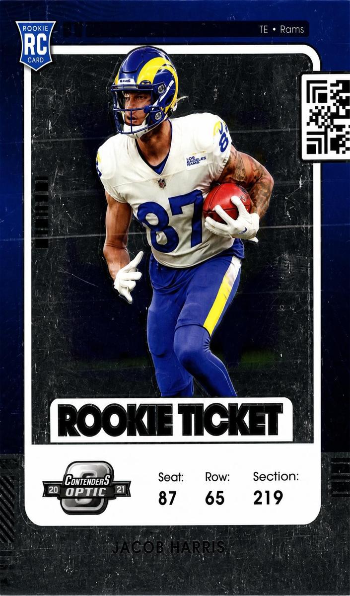 2021 Panini Contenders Optic Kyle Trask #81 card