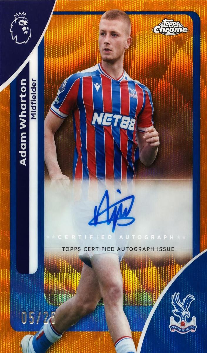2026 Adam Wharton [Orange Wave Refractor] #CA-WH