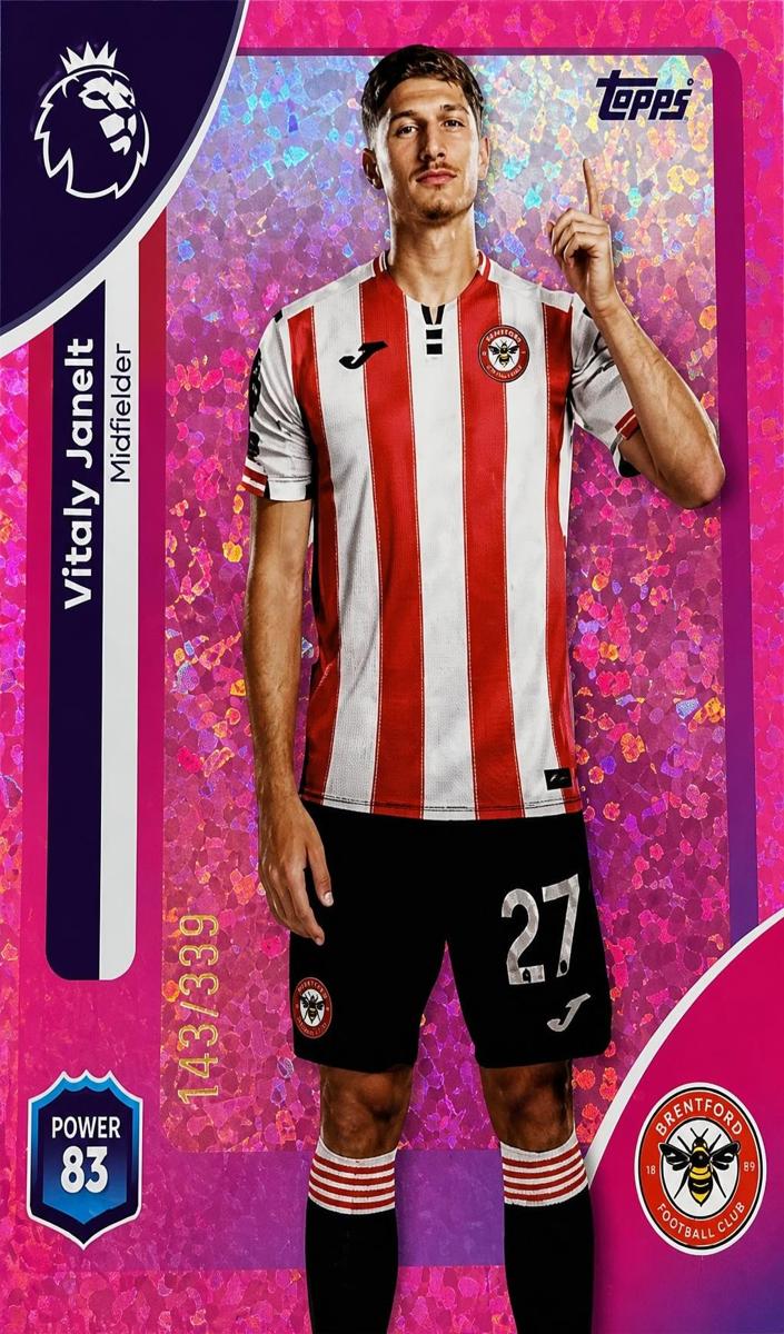 2025 Vitaly Janelt [Pink Sparkle] #62