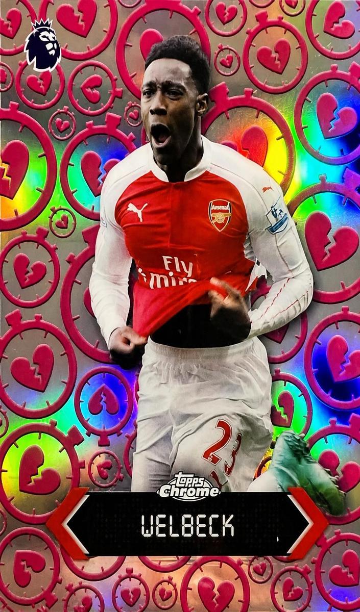 2026 Topps Chrome Premier League Danny Welbeck #STH-18 card