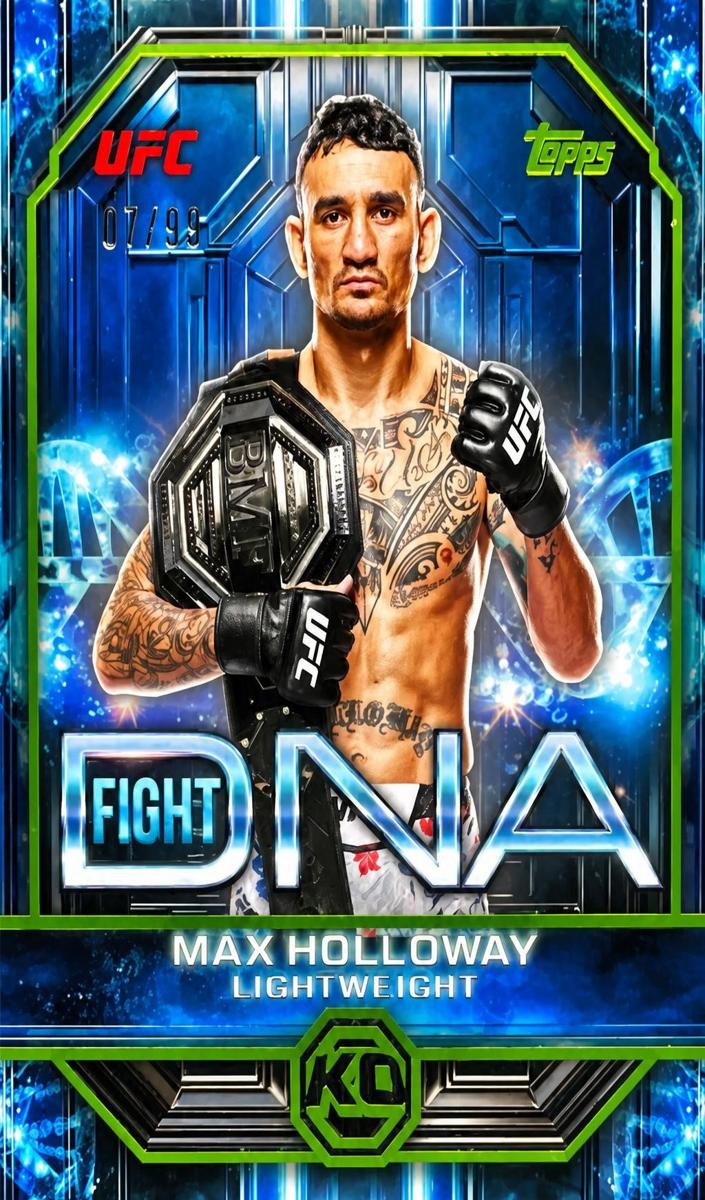 2026 Max Holloway [Black] #DNA-9