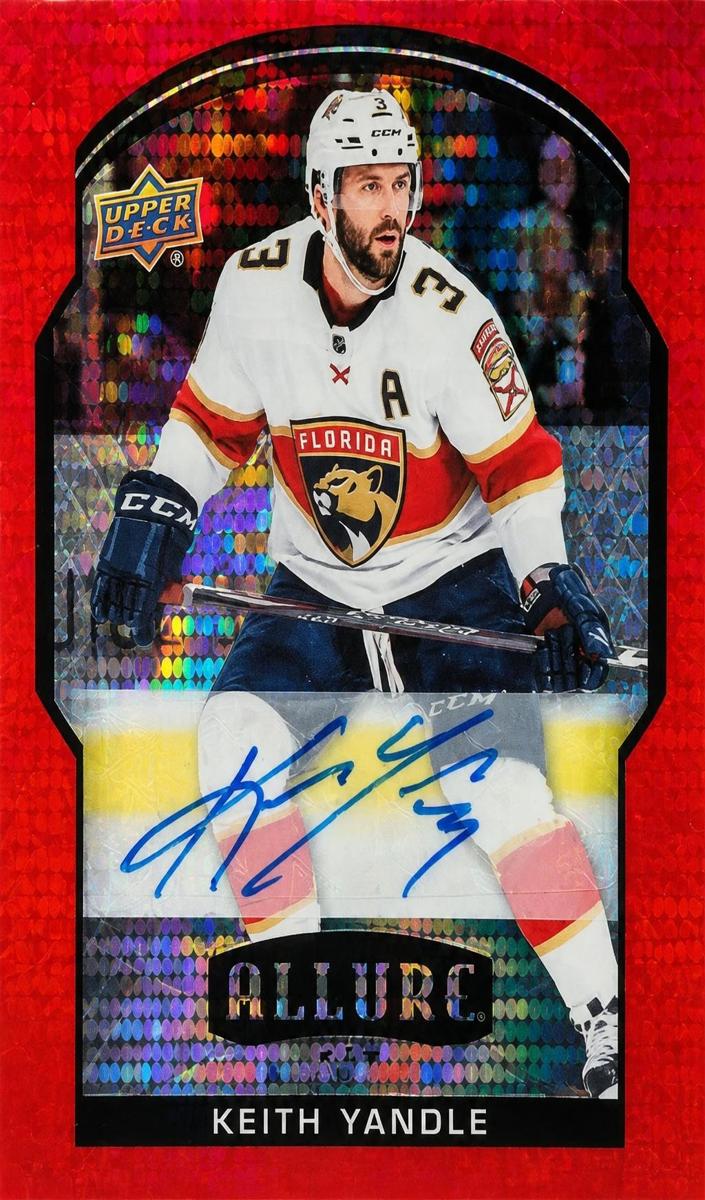 2020 Upper Deck Allure Keith Yandle #10 card