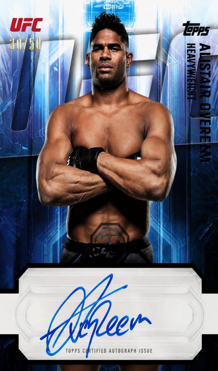 2026 Alistair Overeem [Blue] #KOA-AOM