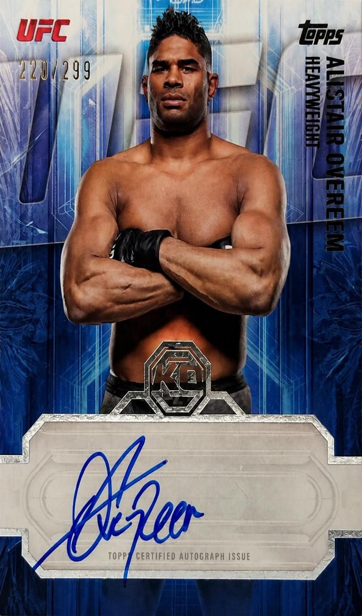 2026 Alistair Overeem [Lime Green] #KOA-AOM