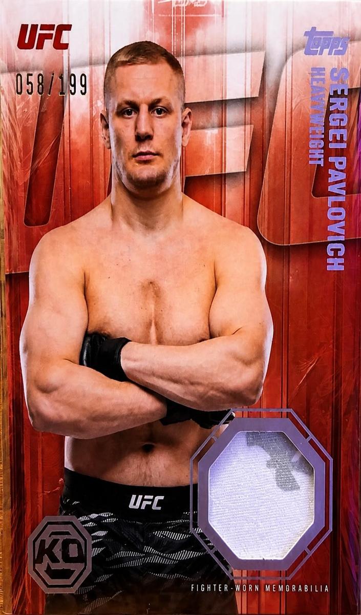 2026 Sergei Pavlovich [Red] #KOR-SP