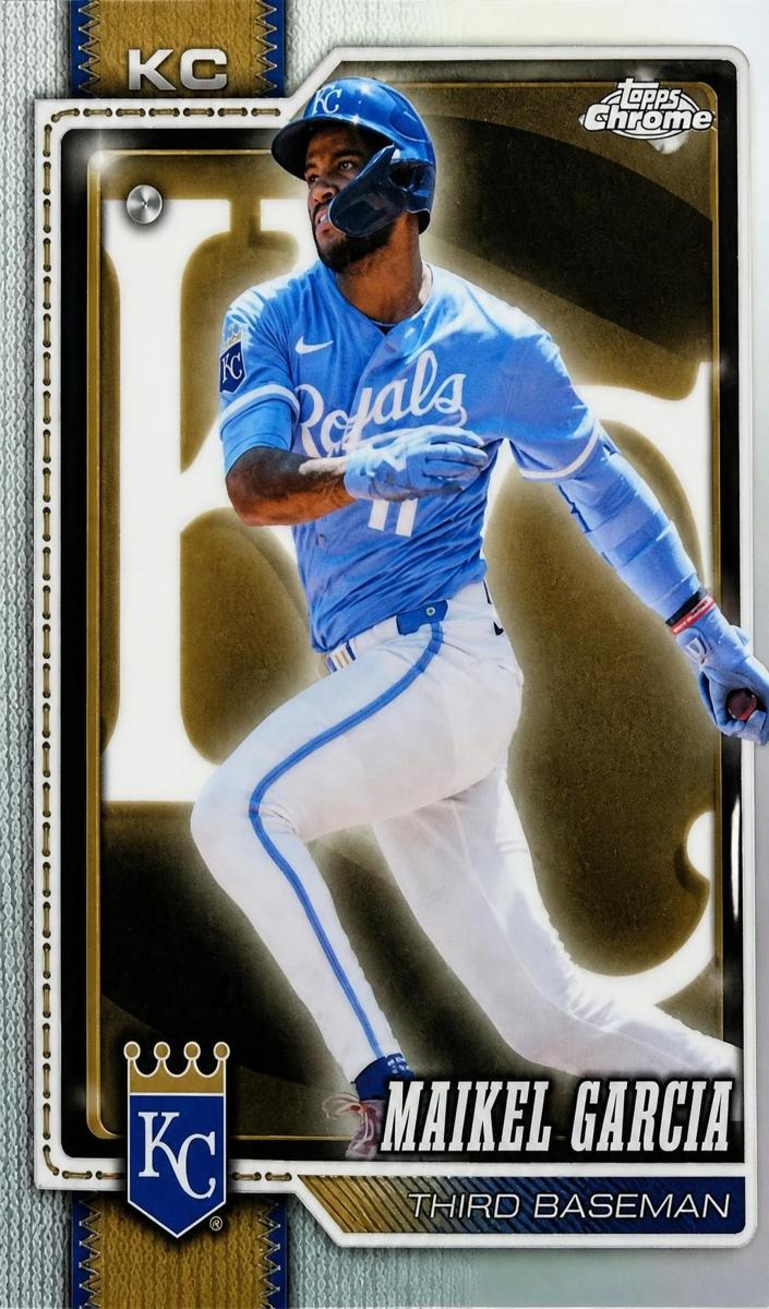 2026 Topps Chrome Maikel Garcia #84 card