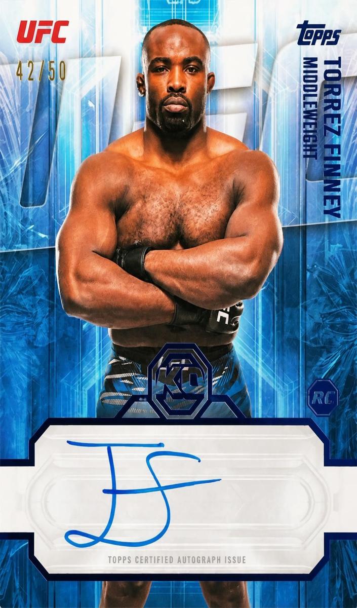2026 Topps UFC Knockout Torrez Finney #KOA-TFY card