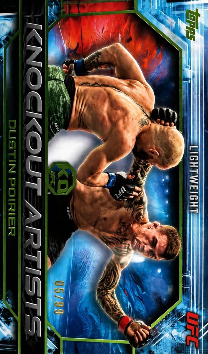 2026 Dustin Poirier [Lime Green] #KA-16