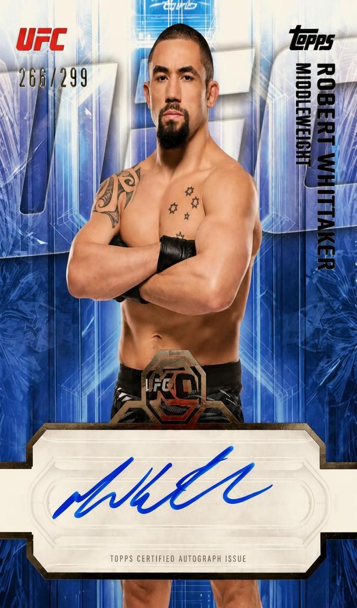 2026 Robert Whittaker #KOA-RWR
