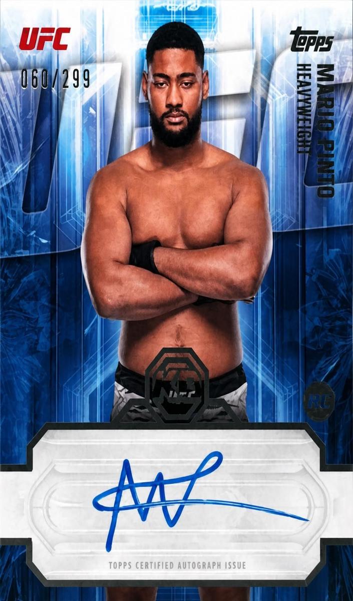 2026 Topps UFC Knockout Mario Pinto #KOA-MPO card