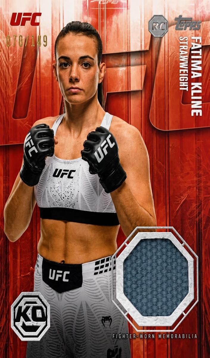 2026 Topps UFC Knockout Fatima Kline #KOR-FK card