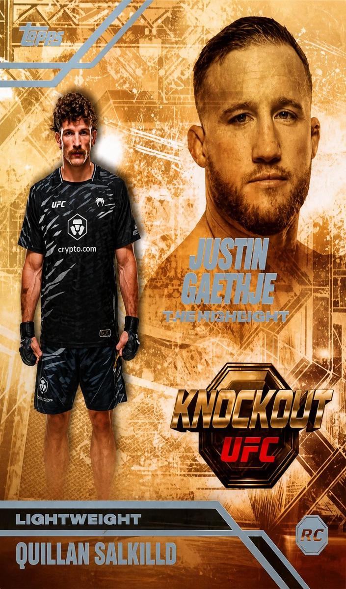 2026 Justin Gaethje #OS-14