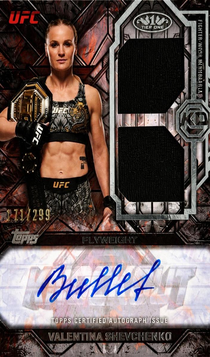 2026 Valentina Shevchenko #TOA-VS
