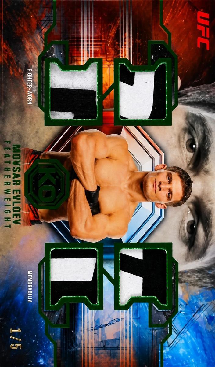 2026 Movsar Evloev [Emerald] #UFCR-ME