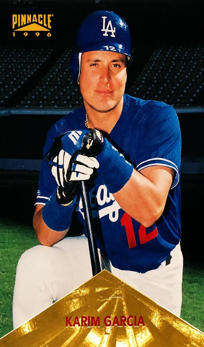 1996 Pinnacle Karim Garcia #368 card