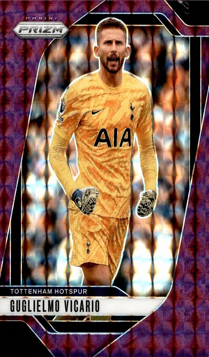 2024 Panini Prizm Premier League Guglielmo Vicario #85 card