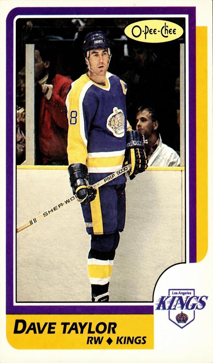 1986 O-Pee-Chee Dave Taylor #63 card