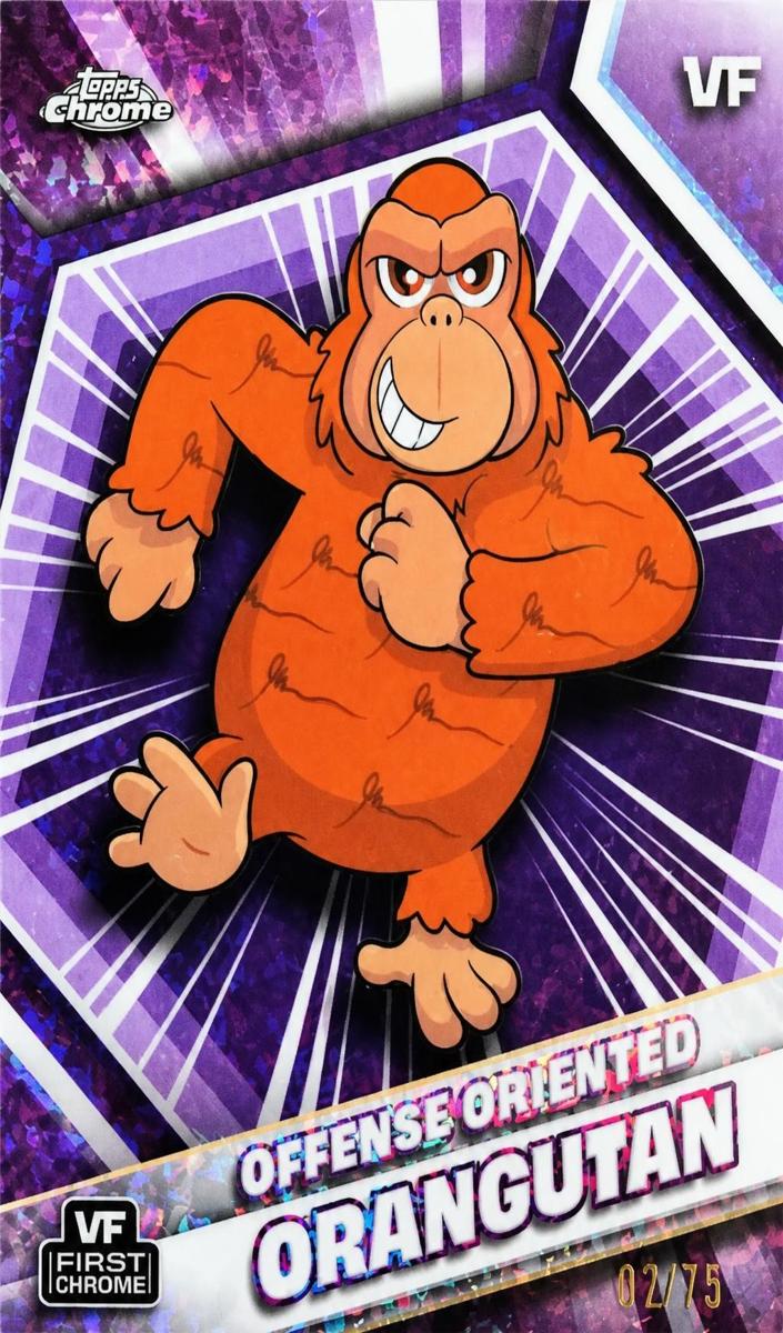 2026 Offense Oriented Orangutan [Red Refractor] #128