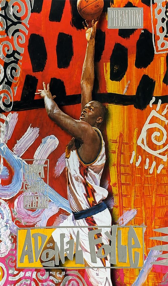 1997 Skybox Premium Adonal Foyle #9 card