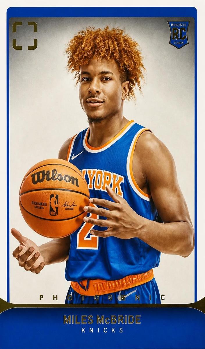 2021 Miles McBride #133