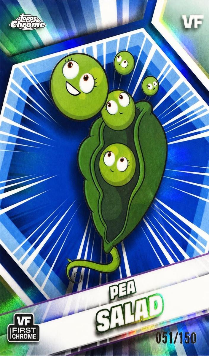2026 Pea Salad [Blue Refractor] #133