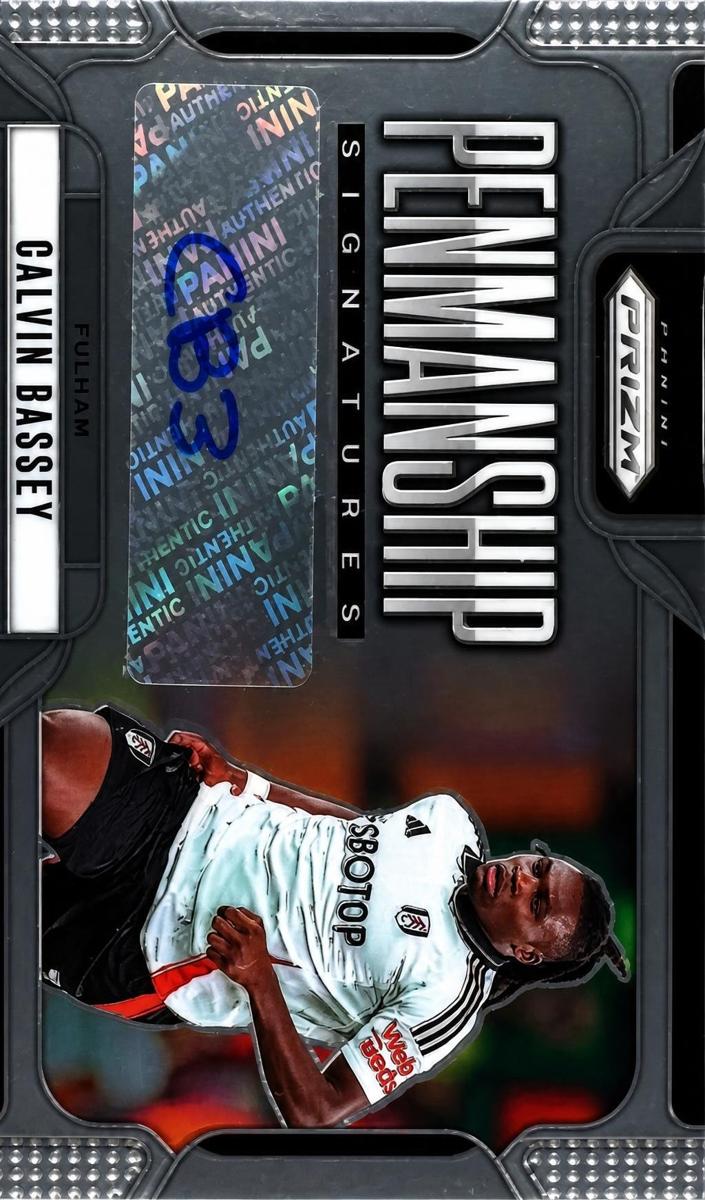2024 Panini Prizm Premier League Calvin Bassey [Gold] #P-CB card