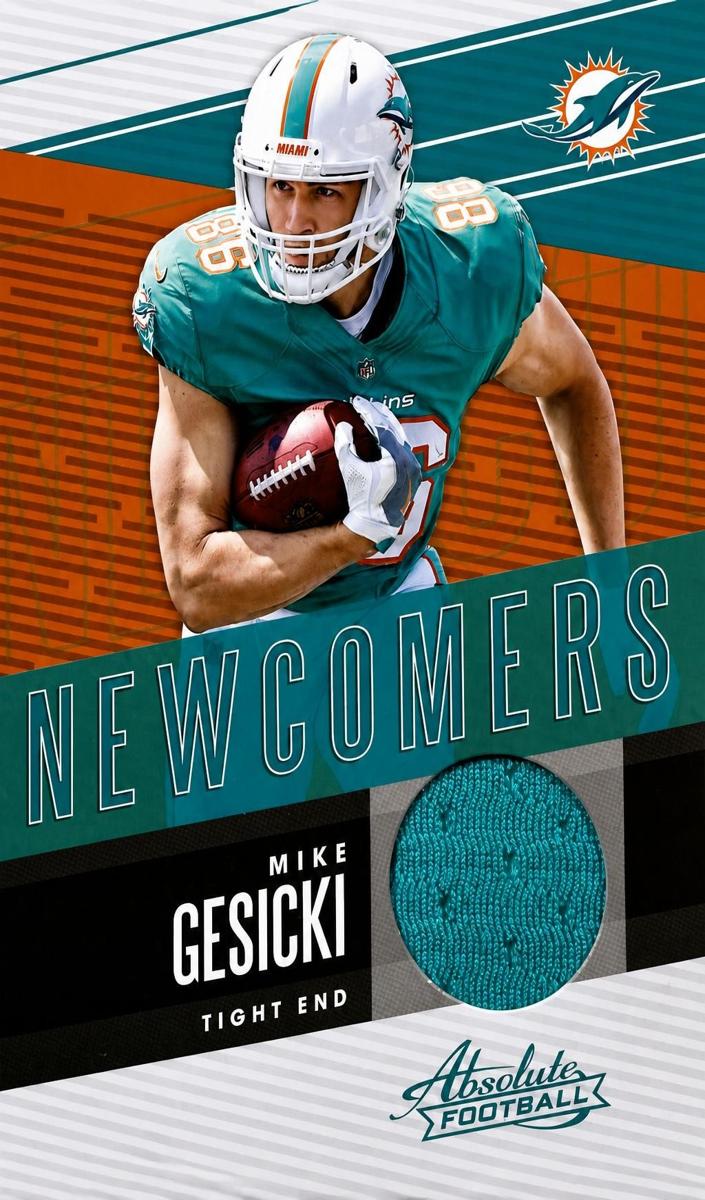 2018 Panini Absolute Mike Gesicki #NC-MG card