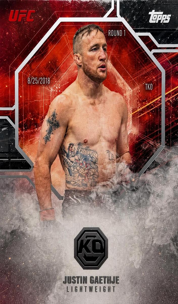 2026 Justin Gaethje #IA-5