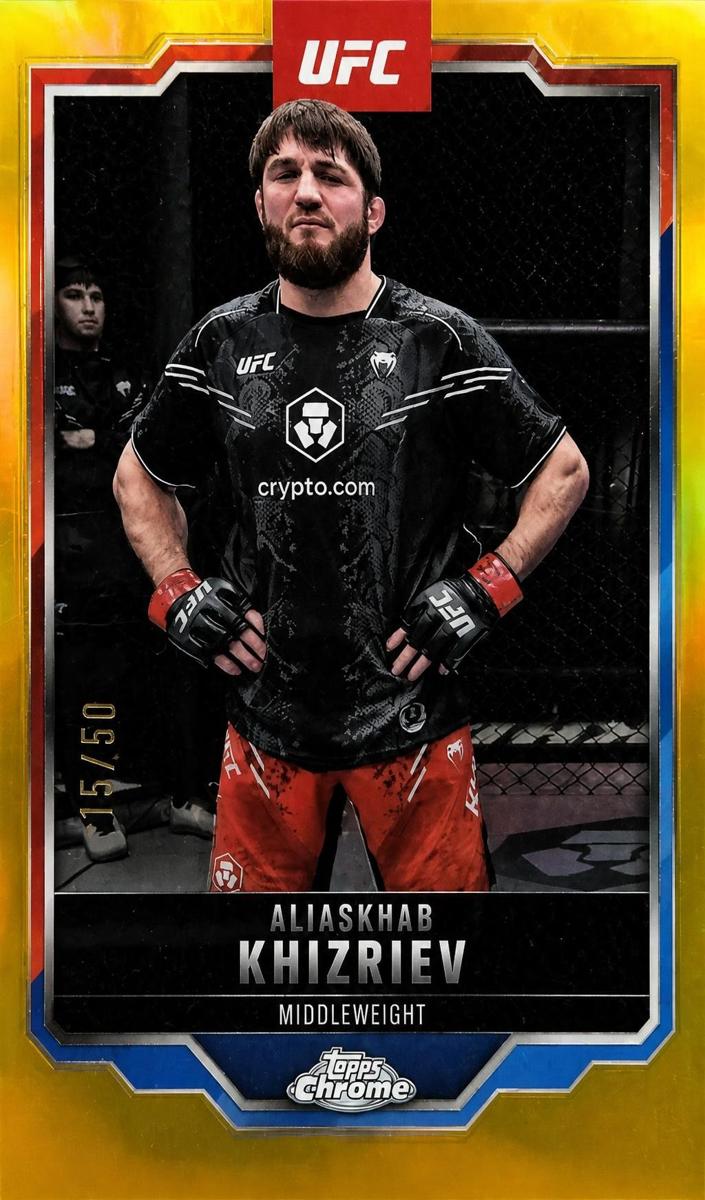 2025 Aliaskhab Khizriev [Gold Refractor] #196
