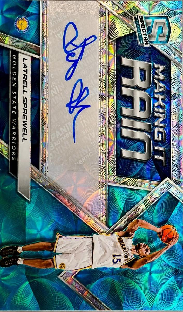 2018 Latrell Sprewell [Neon Blue] #MR-LSP