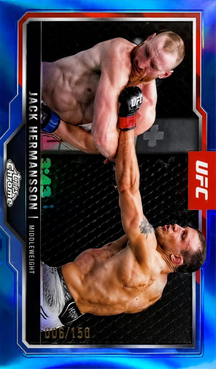 2025 Jack Hermansson [Blue Refractor] #191