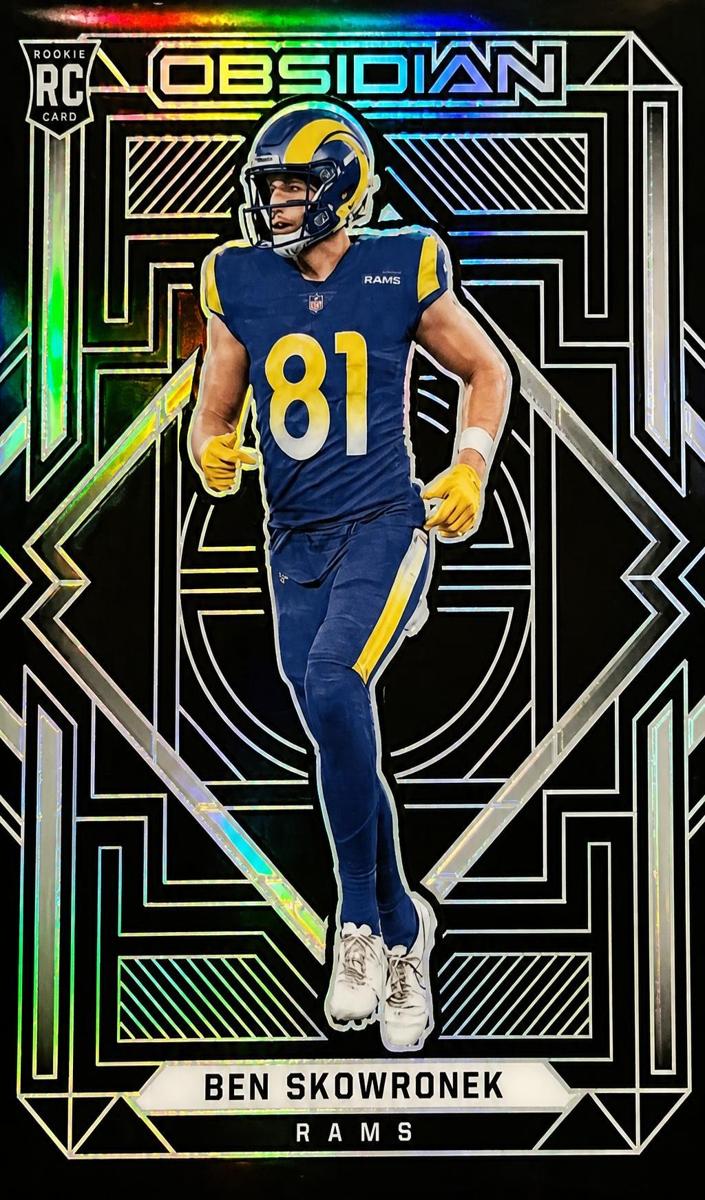 2021 Panini Obsidian Ben Skowronek #193 card