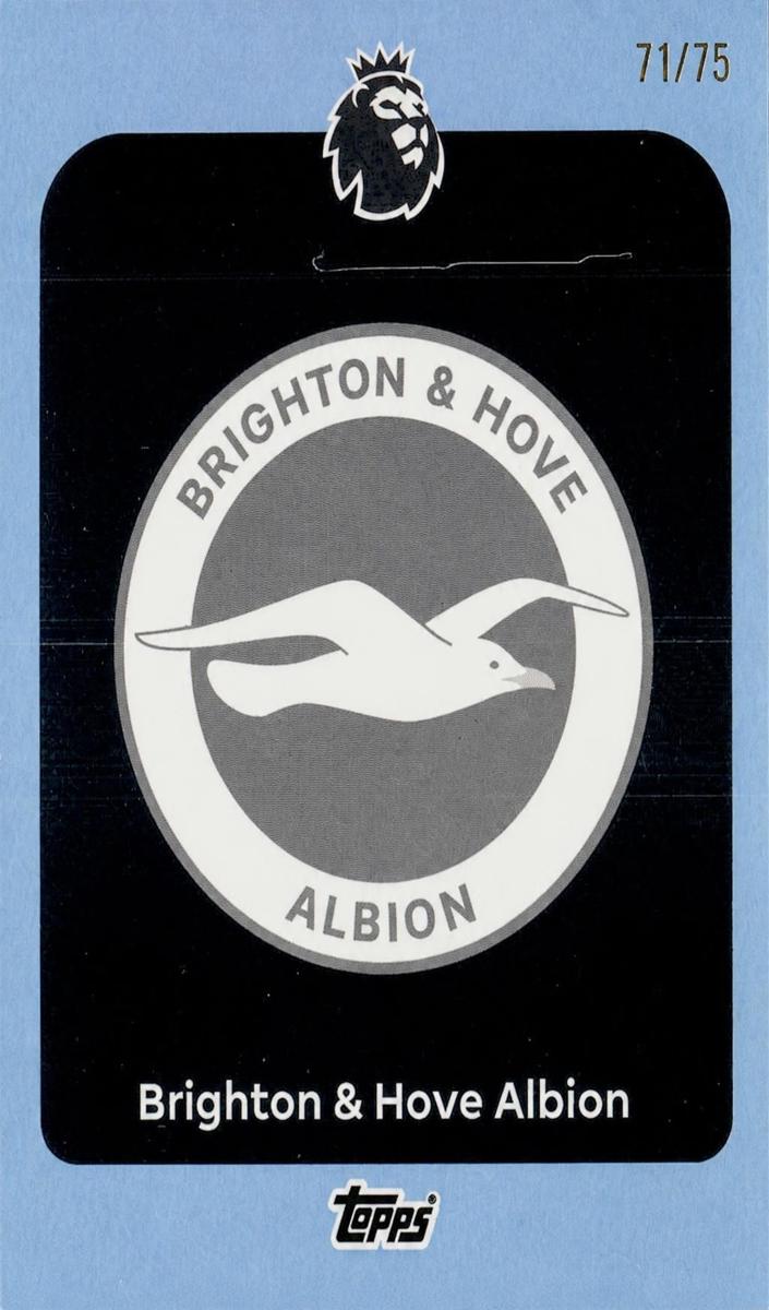 2025 Topps Premier League Team Badge #73 card