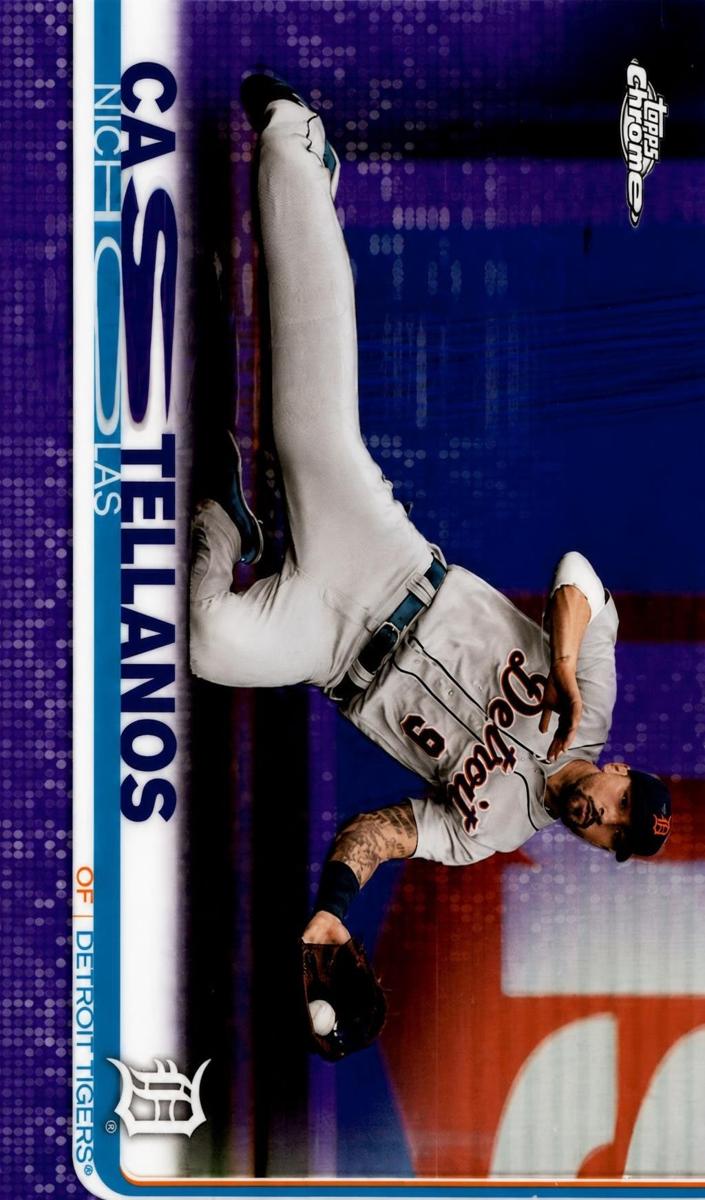 2019 Topps Chrome Nicholas Castellanos #95 card