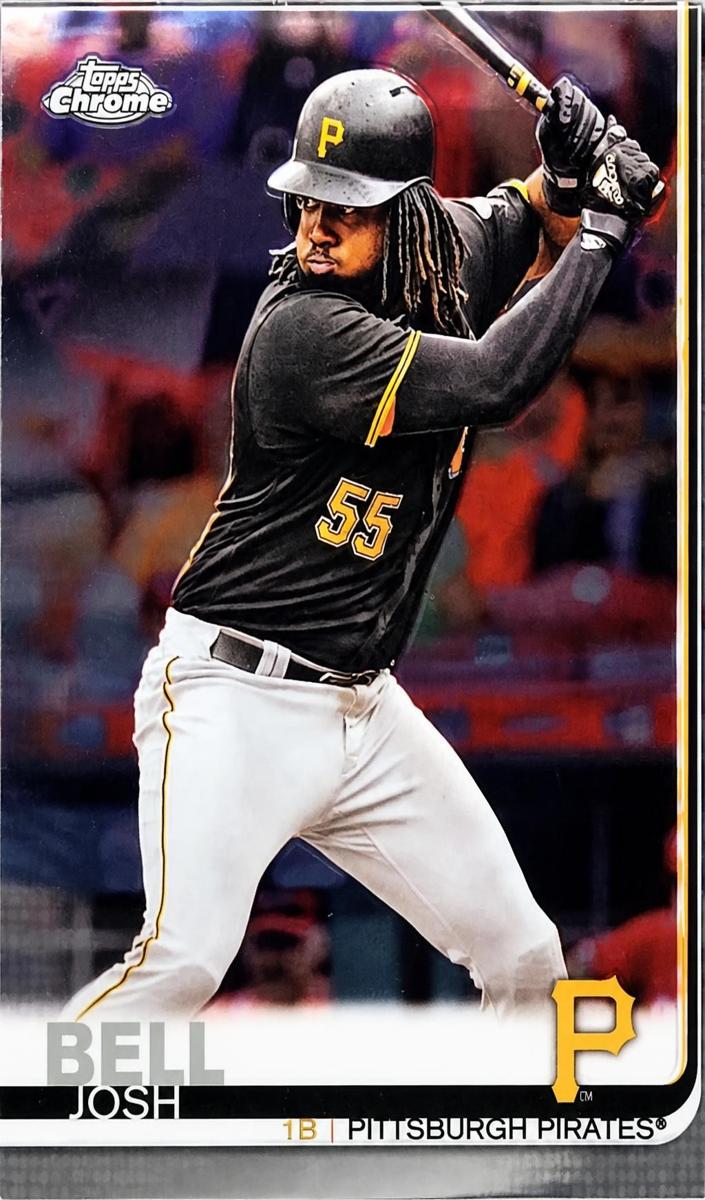 2019 Topps Chrome Josh Bell #162 card