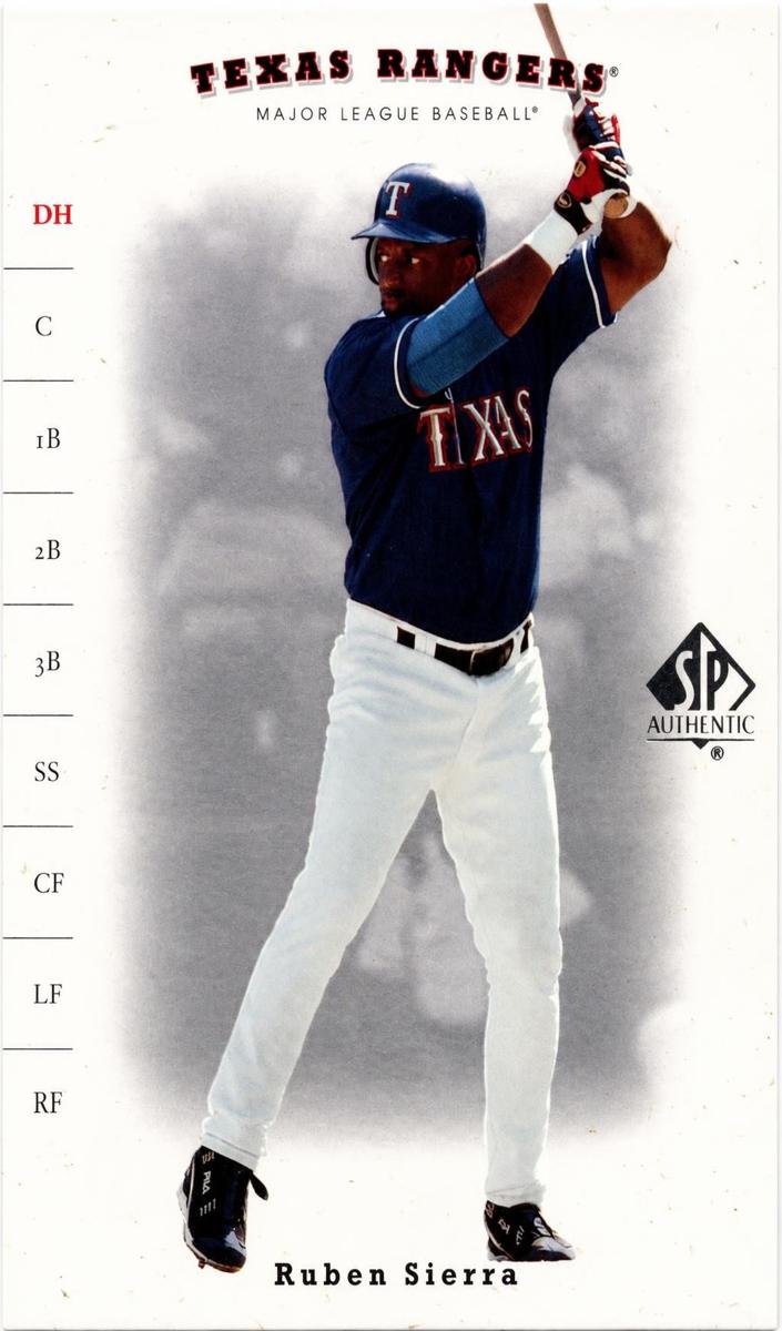 2001 Ruben Sierra #188