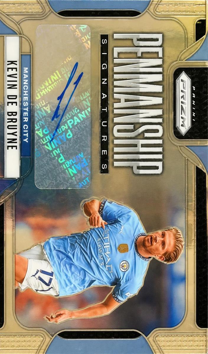 2024 Panini Prizm Premier League Kevin De Bruyne [Gold] #P-KDB card