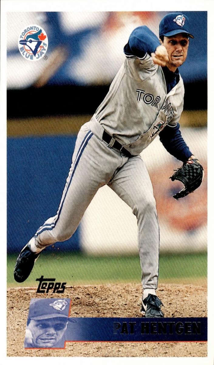 1996 Topps Pat Hentgen #148 card