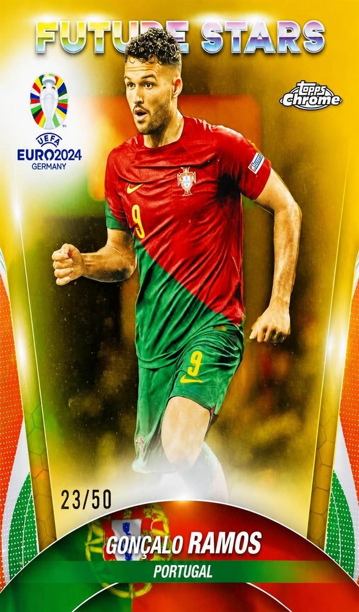 2024 Goncalo Ramos [Gold Refractor] #115