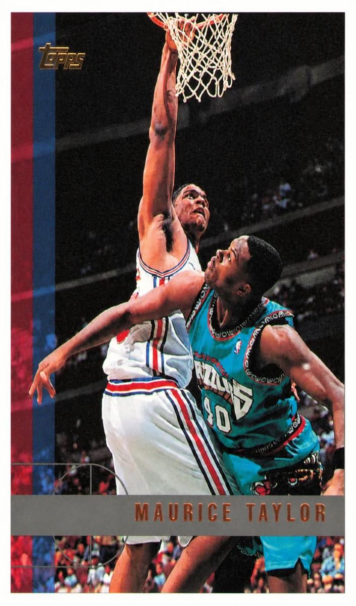 1997 Topps Maurice Taylor #212 card