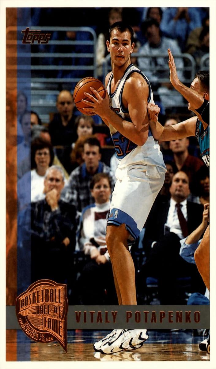 1997 Topps Vitaly Potapenko #96 card
